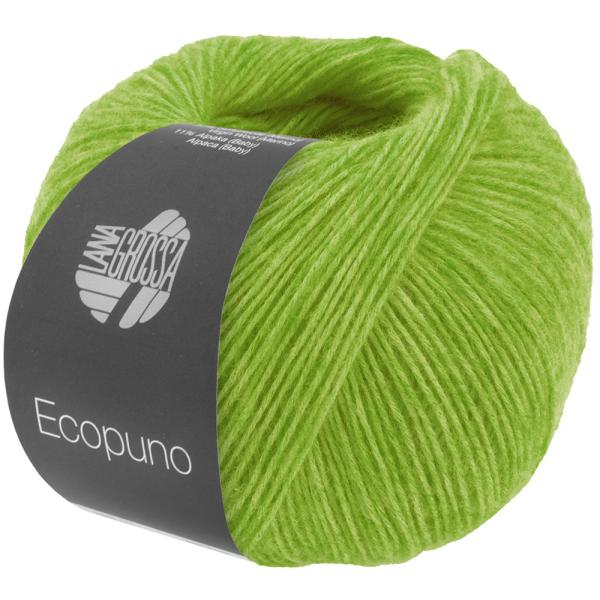 Ein Knäuel Ecopuno Farbe 215 Frühlingsgrün